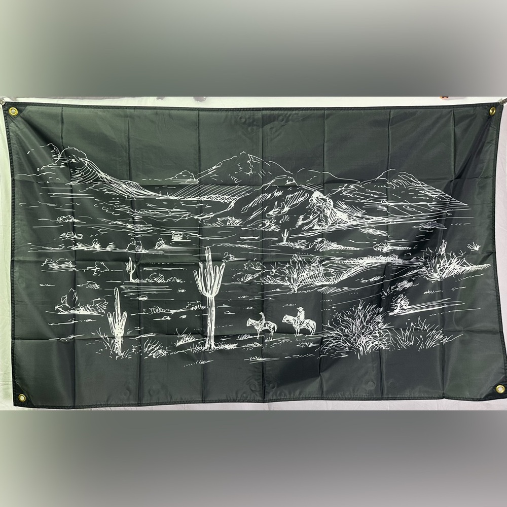 Country Singer Banner Tapestry (polyester) 5x3Ft. With 4 Grommets